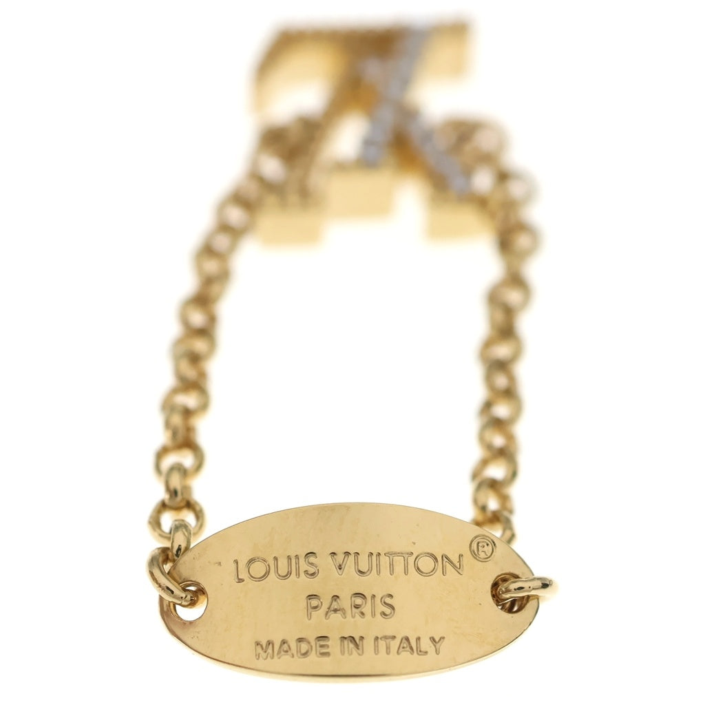 LOUIS VUITTON(ルイヴィトン) セットリング・レディ LV チェーン ロゴ リング M1604L ゴールド レディース