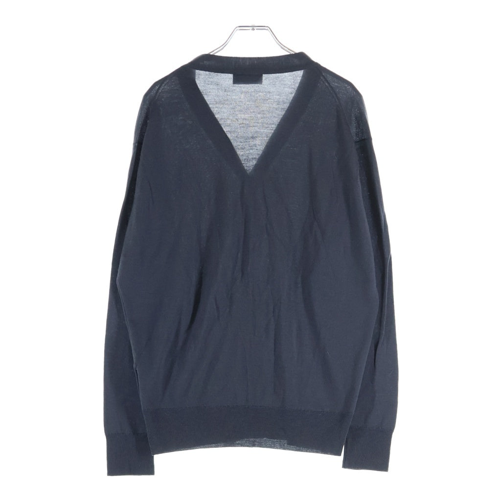 JOHN SMEDLEY(ジョンスメドレー) ウールカーディガン グレー #M レディース