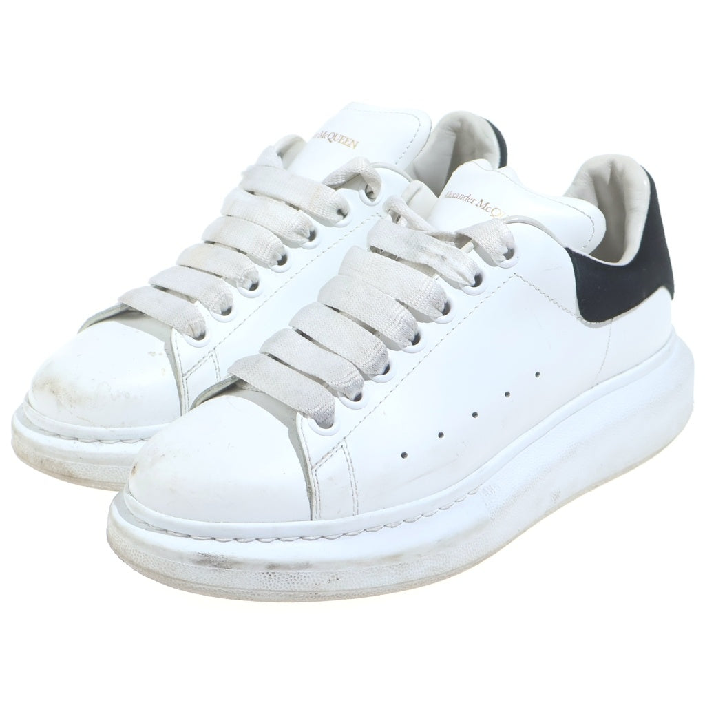 Alexander McQueen(アレキサンダーマックイーン) OVERSIZED SNEAKER オーバーサイズド スニーカー ローカット シューズ スエード ホワイト/ブラック 553770 レディース