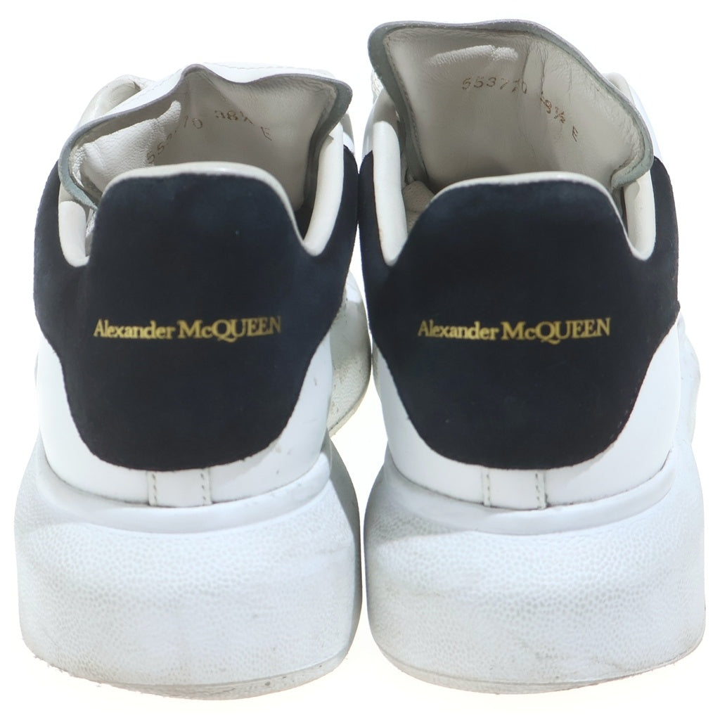 Alexander McQueen(アレキサンダーマックイーン) OVERSIZED SNEAKER オーバーサイズド スニーカー ローカット シューズ スエード ホワイト/ブラック 553770 レディース