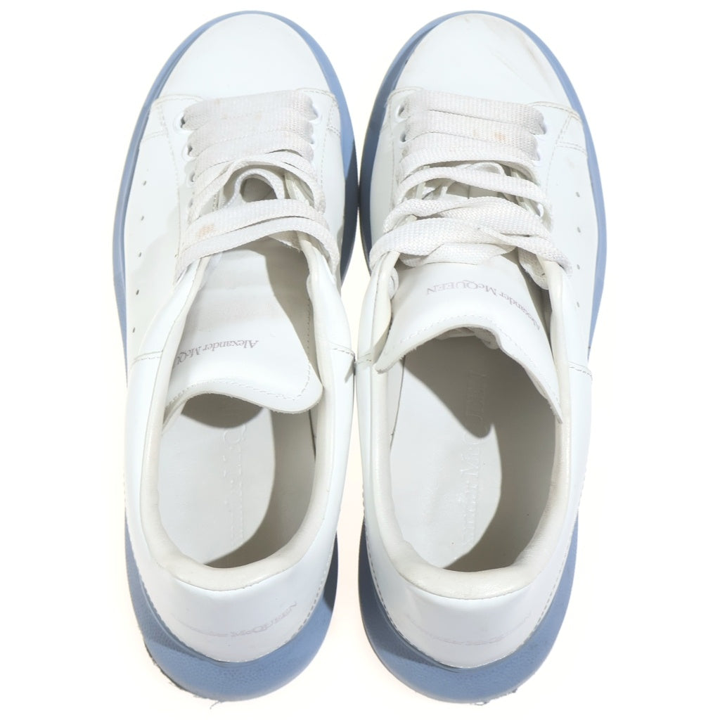 Alexander McQueen(アレキサンダーマックイーン) OVERSIZED SNEAKER オーバーサイズド スニーカー ローカット シューズ ホワイト/ライトブルー 553770 レディース
