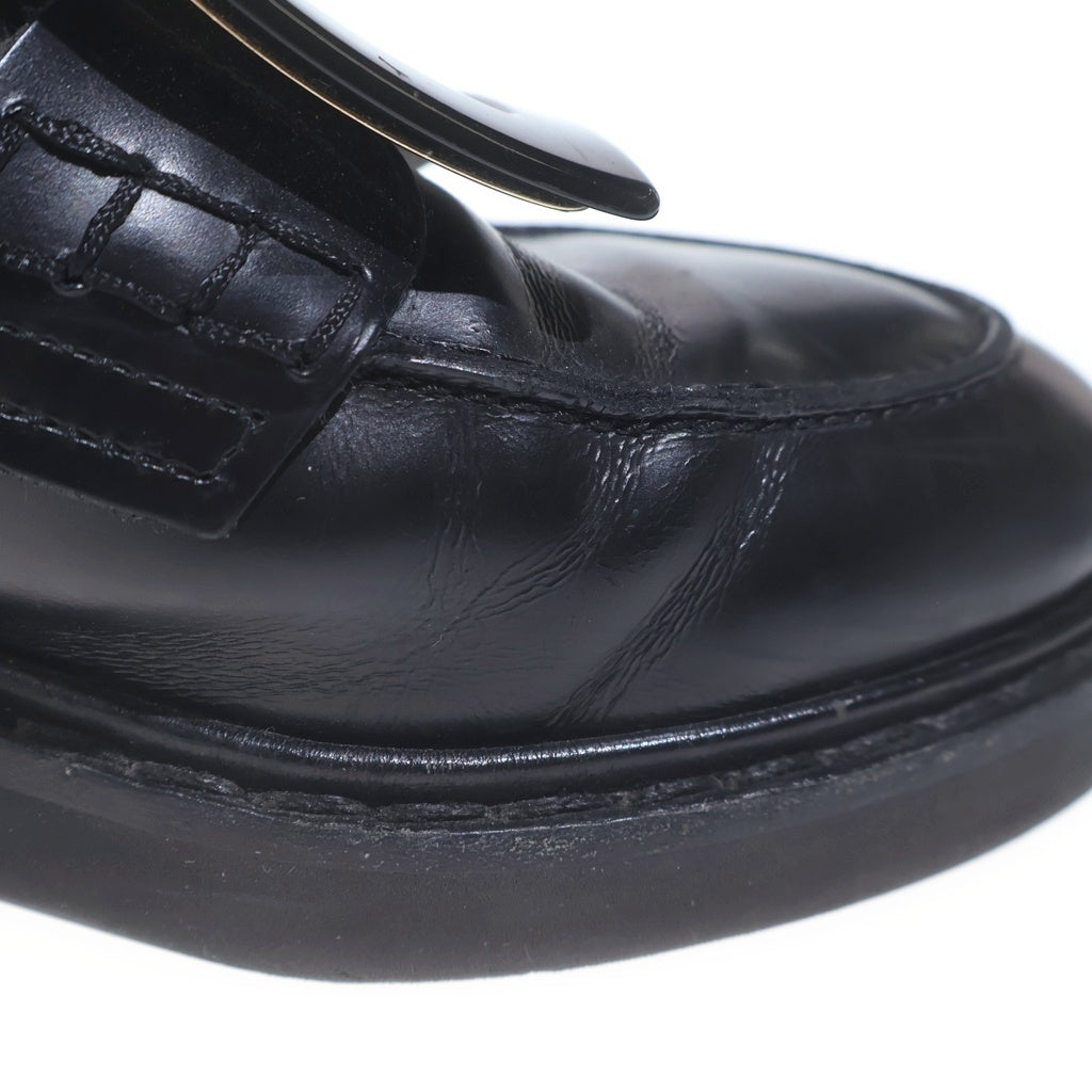 Roger Vivier(ロジェヴィヴィエ) メタルバックル ローファー レザー ブラック レディース