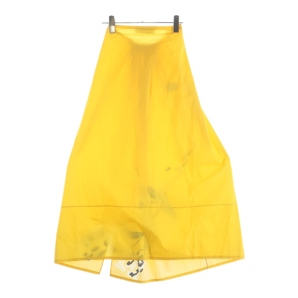 MARNI(マルニ) フラワー柄プリント スカート イエロー レディース