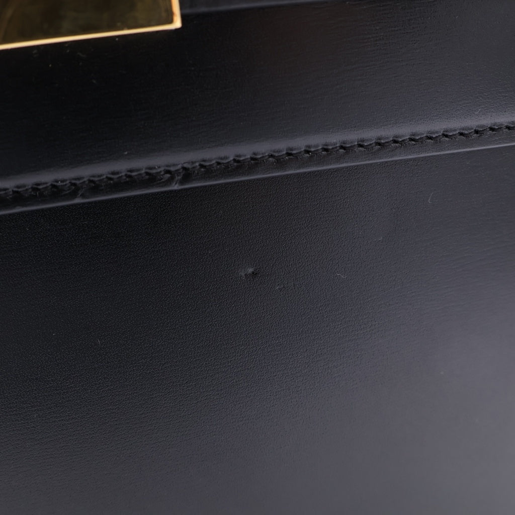 SAINT LAURENT PARIS(サンローランパリ) マンハッタン ショルダーバッグ ブラック レザー 579271 袋 レディース
