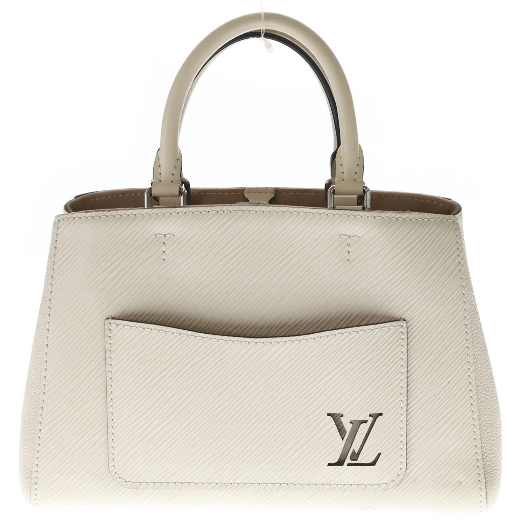 LOUIS VUITTON(ルイヴィトン) エピ マレルトートBB 2WAYバッグ ハンドバッグ ショルダーバッグ アイボリー×ブラウン レザー M20520 シルバー金具 レディース