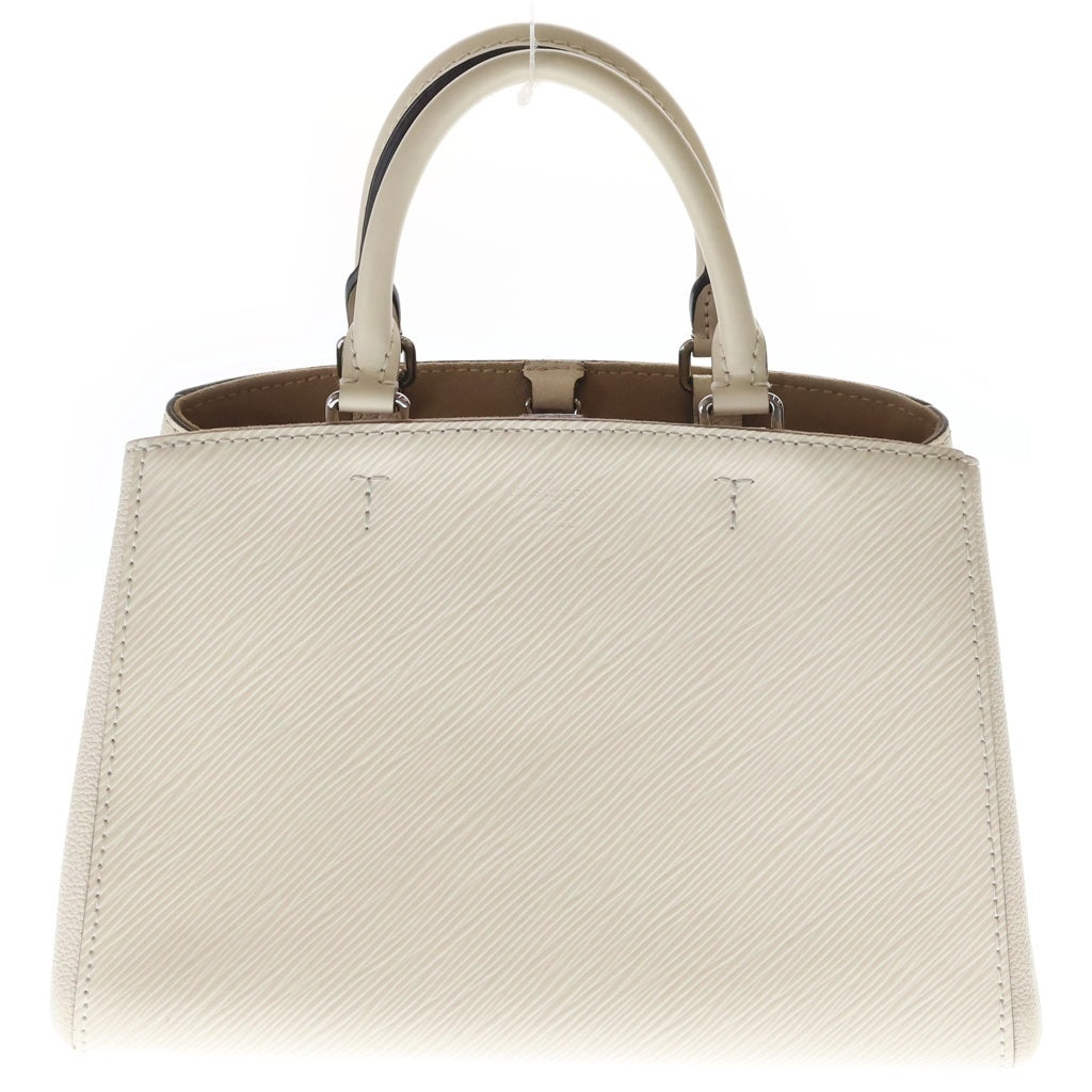 LOUIS VUITTON(ルイヴィトン) エピ マレルトートBB 2WAYバッグ ハンドバッグ ショルダーバッグ アイボリー×ブラウン レザー M20520 シルバー金具 レディース