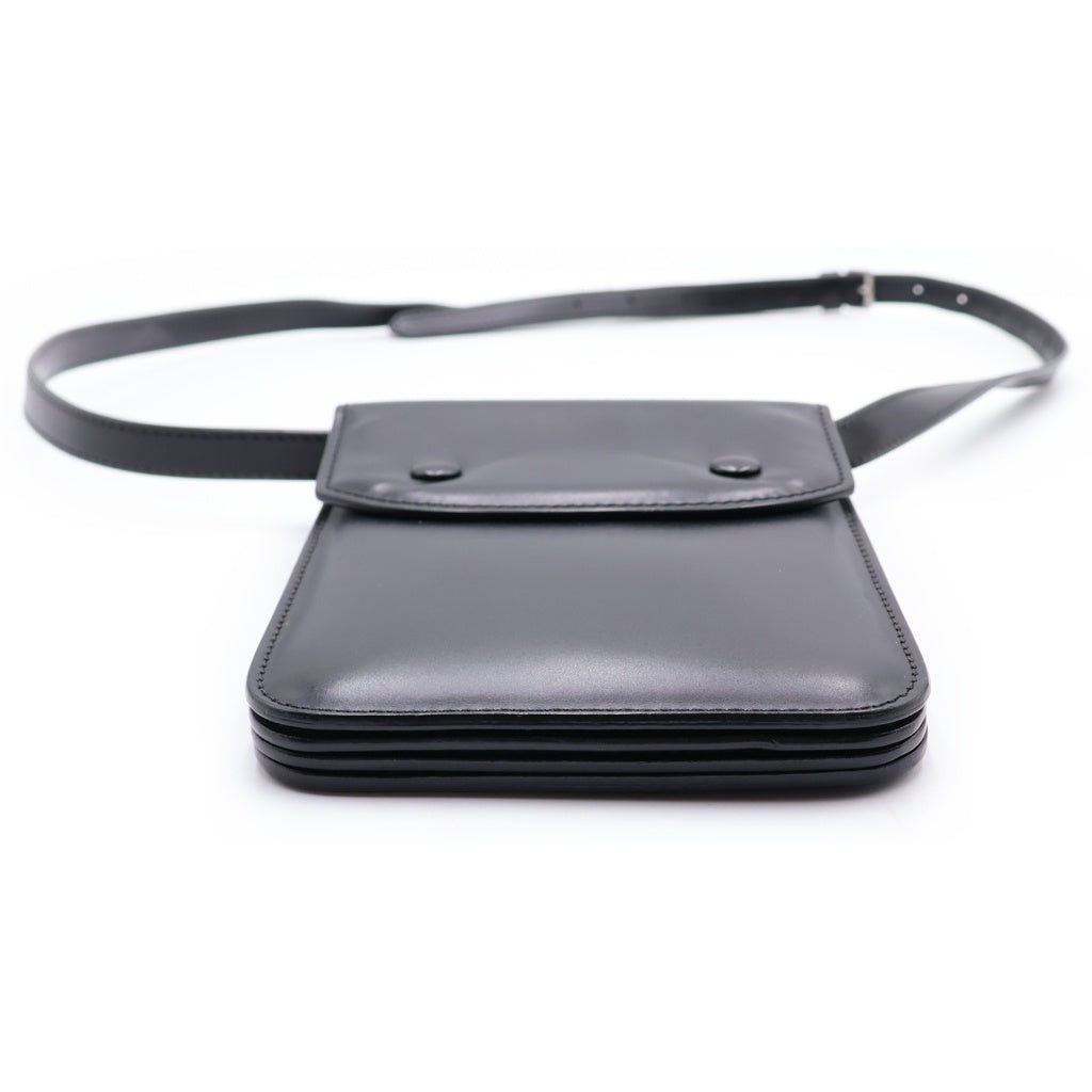 Maison Martin Margiela(メゾンマルタンマルジェラ) ライン11 クロスボディバッグ ショルダーバッグ ミニバッグ ブラック レザー S35WG0159