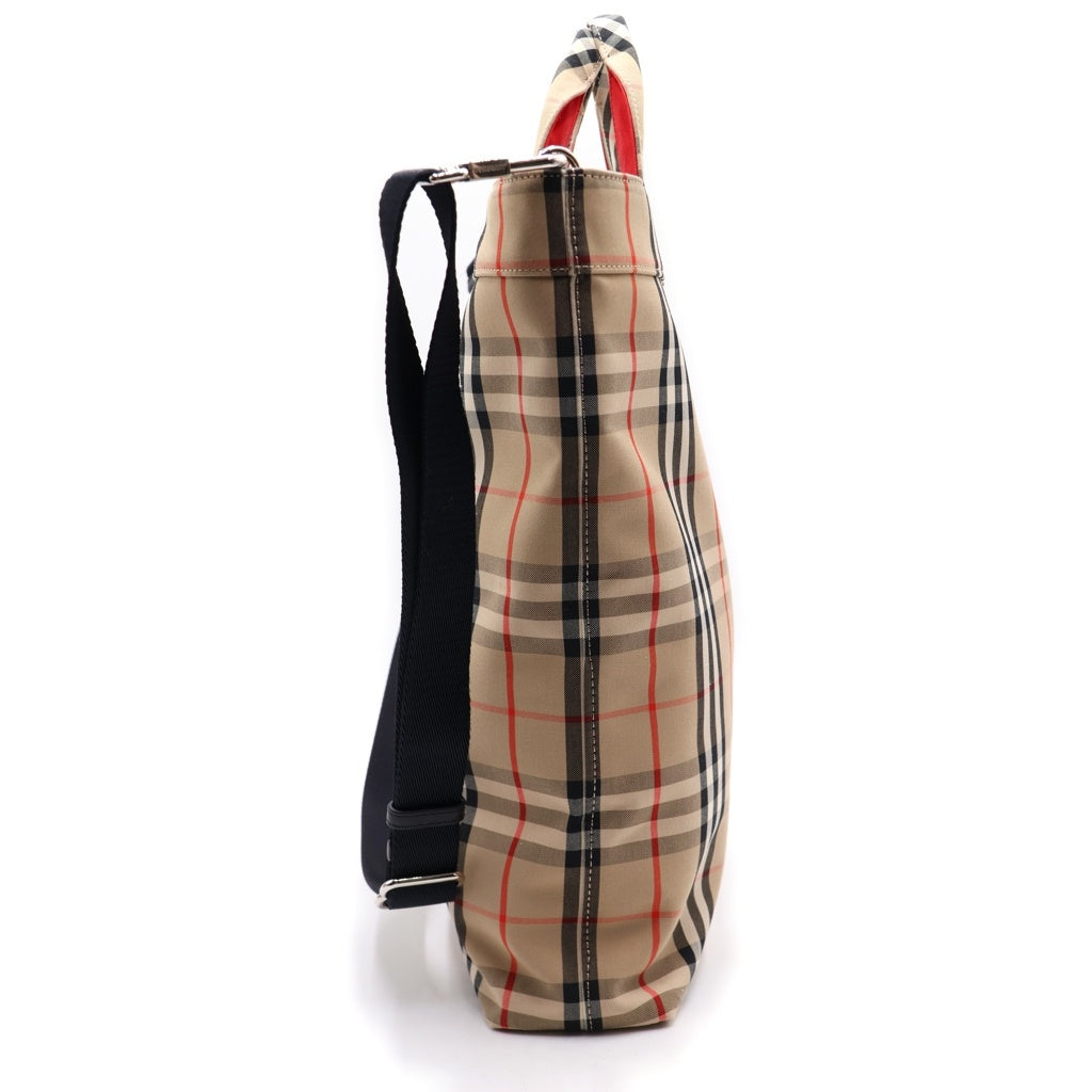 BURBERRY(バーバリー) ヴィンテージチェック 2WAYトートバッグ ハンドバッグ ショルダーバッグ アーカイブベージュ 8017740 レディース