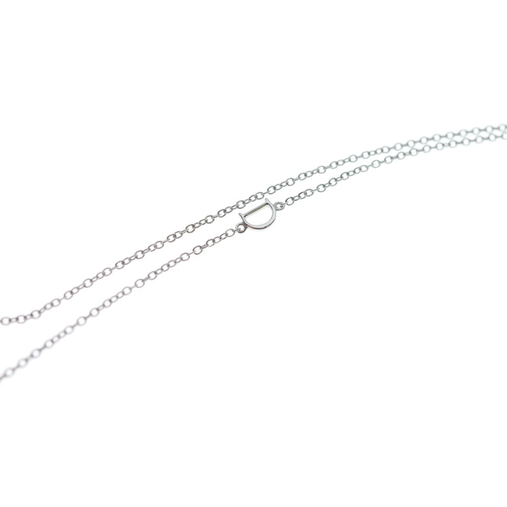 DAMIANI(ダミアーニ) ベルエポック XS クロスネックレス ダイヤ ペンダント K18WG ホワイトゴールド レディース