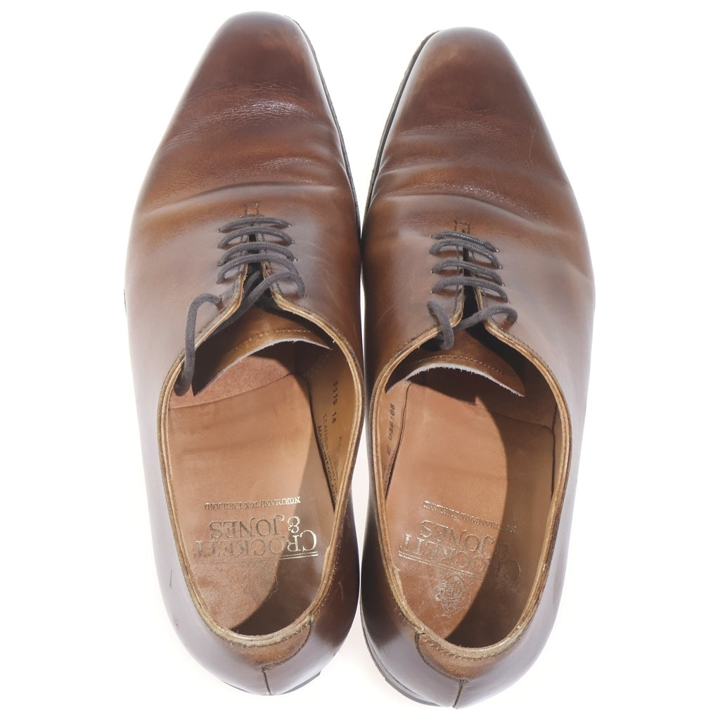 Crockett&Jones(クロケットアンドジョーンズ) アレックス ホールカット レザーシューズ ブラウン #UK5.5