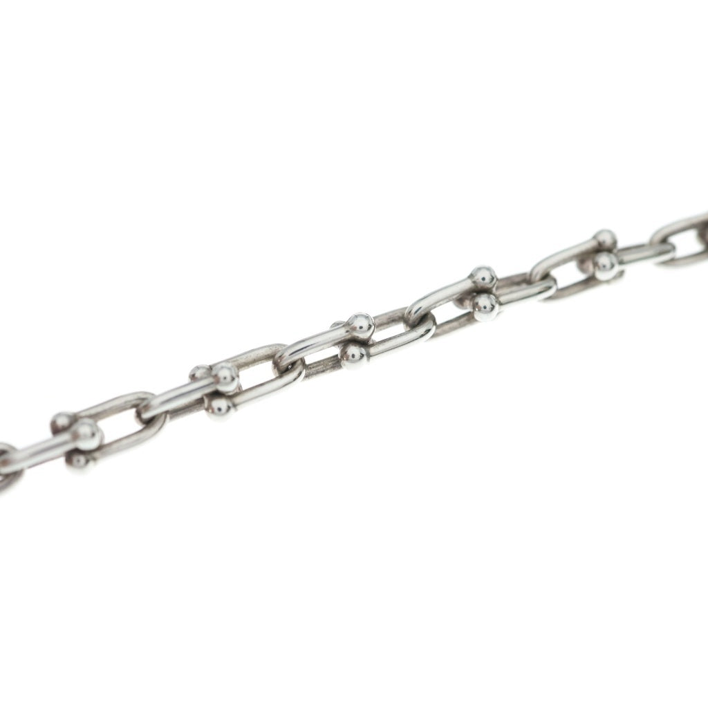 TIFFANY & Co.(ティファニー) TIFFANY & CO. ハードウェア ネックレス マイクロ リンク SV925 シルバー レディース