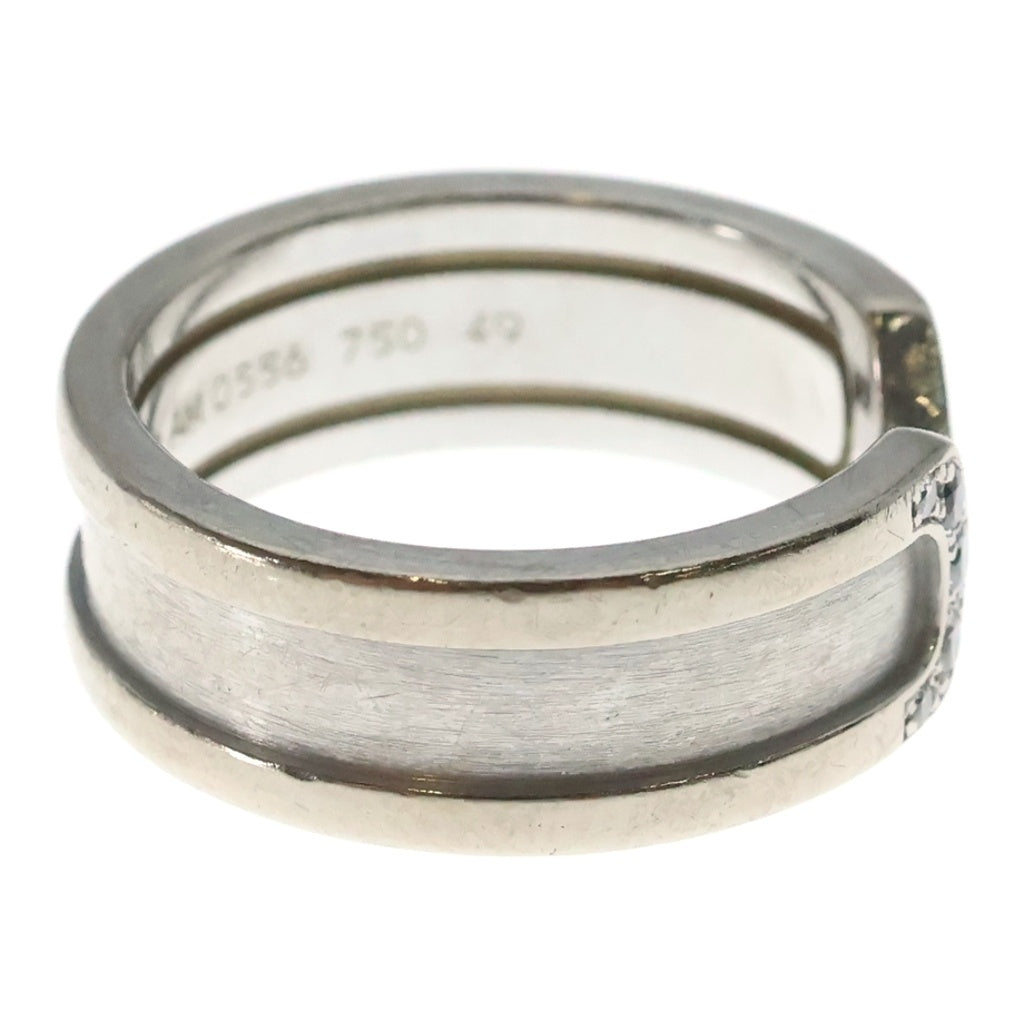 Cartier(カルティエ) C2リング メレダイヤ ホワイトゴールド Au750WG #49