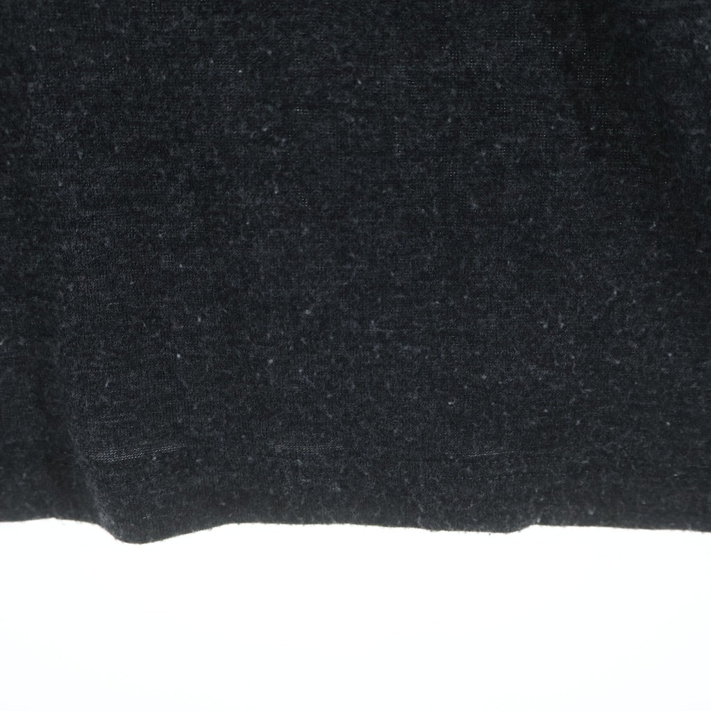SAINT LAURENT PARIS(サンローランパリ) カレッジロゴプリント コットン×ポリエステル 半袖 Tシャツ カットソー #M グレー 549121 レディース