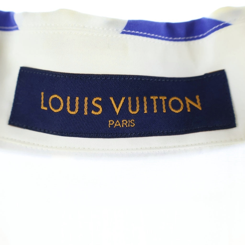 LOUIS VUITTON(ルイヴィトン) モノグラムマルチカラー ハワイアンフィットシャツ ホワイト×マルチカラー #L HJS04W