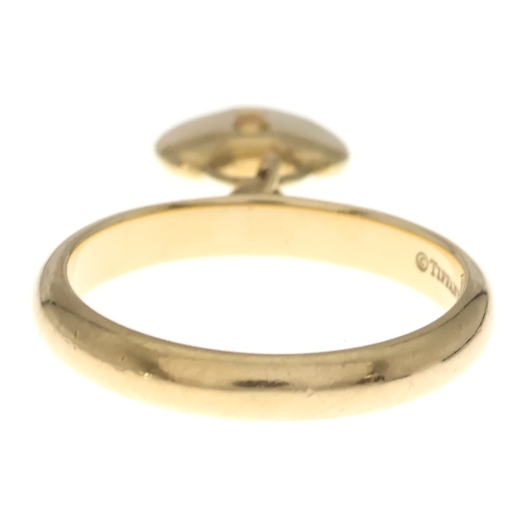 TIFFANY & Co.(ティファニー) ハートロックチャーム リング ピンクゴールド Au750PG #11.5 レディース