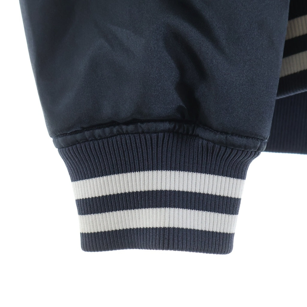KITH(キス) Gorman Jacket スタジャン フーディー ネイビー #XL
