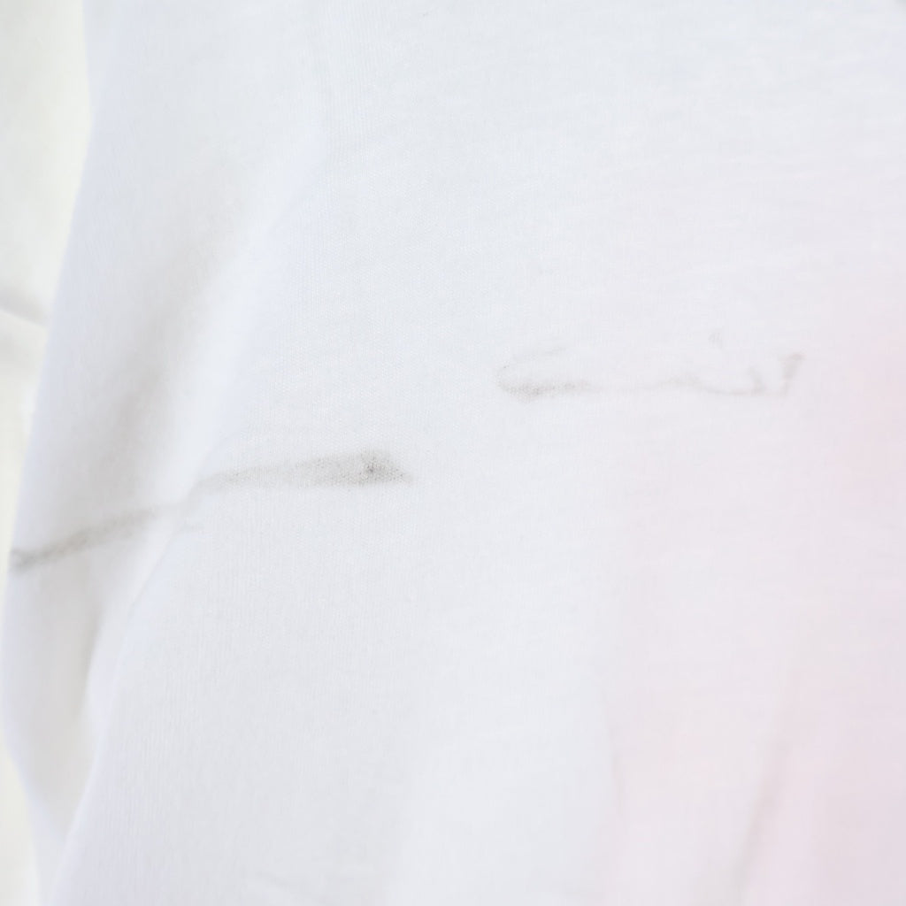 CHROME HEARTS(クロムハーツ) AOYAMA 青山 ロングスリーブ Tシャツ 長袖 ロゴ プリント ホワイト/レッド