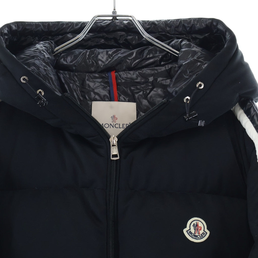 MONCLER(モンクレール) 22AW SANBESAN サンベサン ダウンジャケット フード トリコロールバンド ブラック H20911A00237