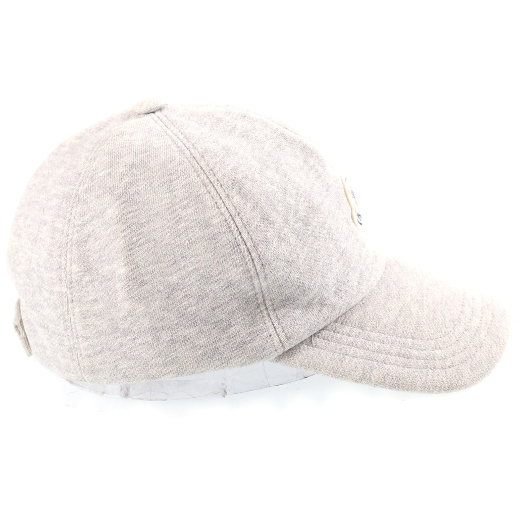 MONCLER(モンクレール) ベースボール キャップ ロゴ グレー