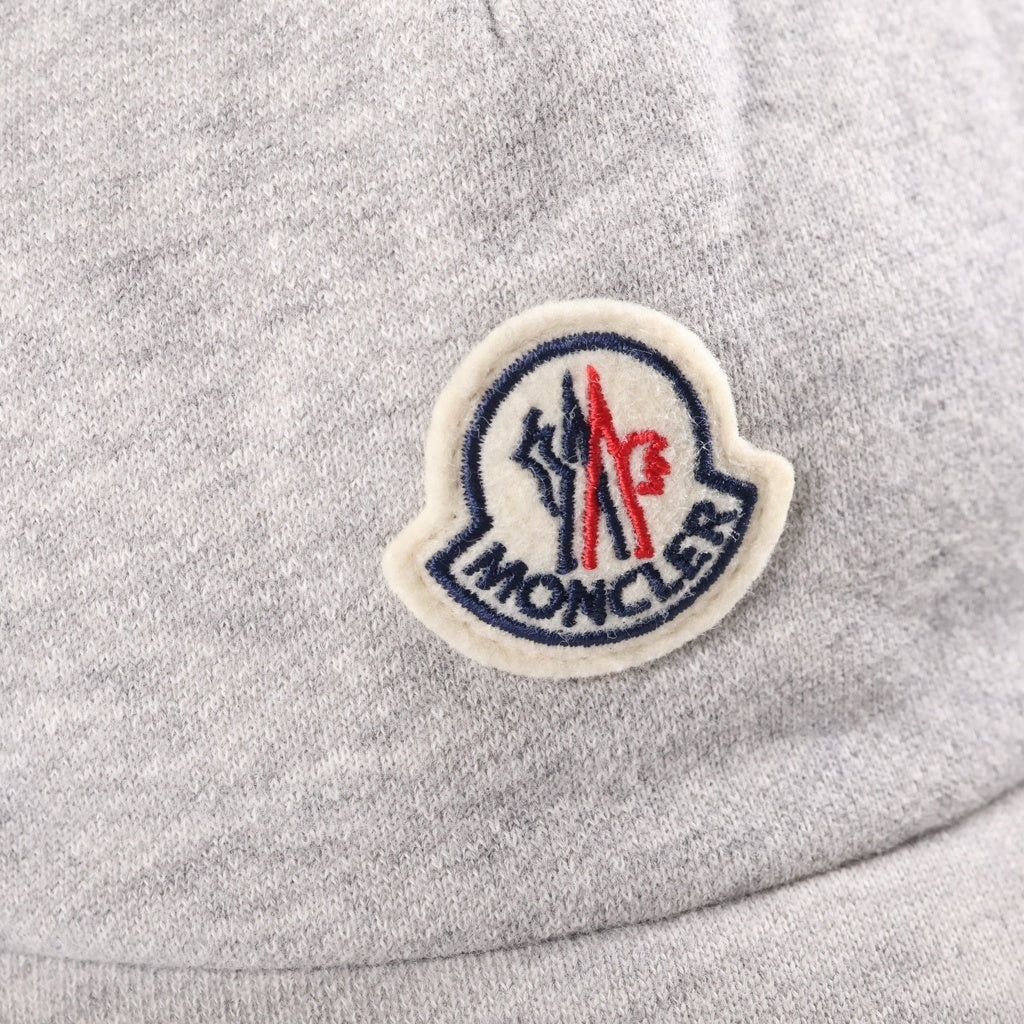 MONCLER(モンクレール) ベースボール キャップ ロゴ グレー