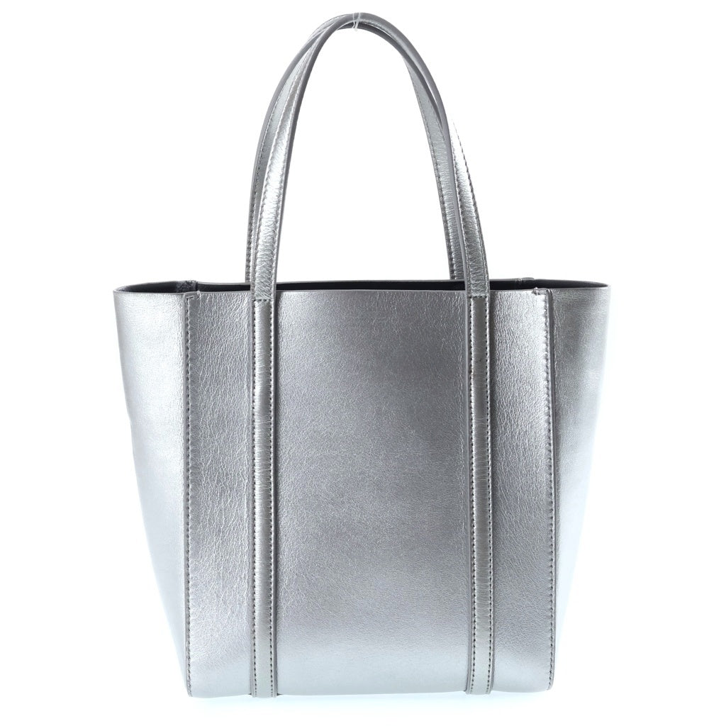 BALENCIAGA(バレンシアガ) エブリデイトートXXS 2WAYショルダーバッグ ハンドバッグ トートバッグ シルバー レザー 551815 シルバー金具 レディース