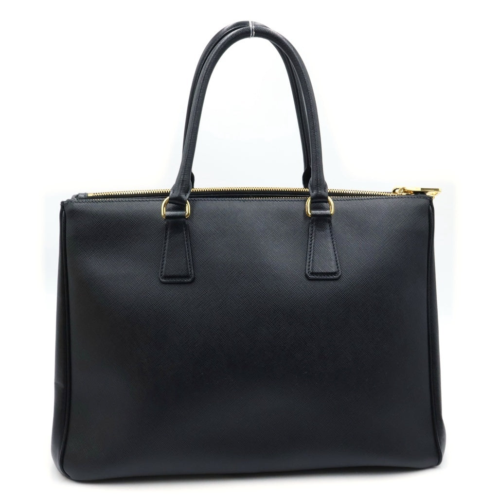 PRADA(プラダ) ガレリアラージ 2WAYショルダーバッグ ハンドバッグ サフィアーノレザー ブラック 1BA786 レディース