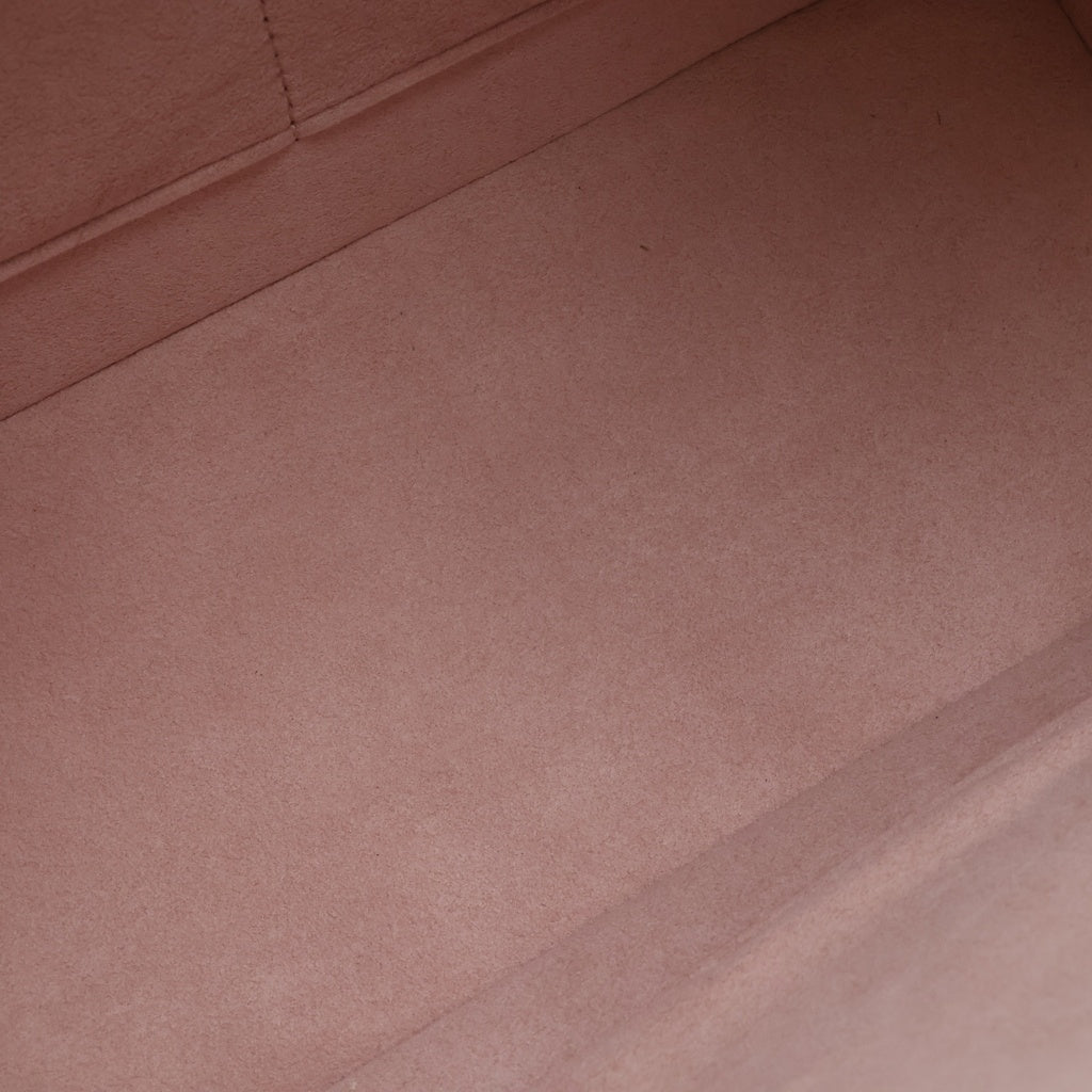 LOUIS VUITTON(ルイヴィトン) ダミエ ジャージー マグノリア トート ショルダーバッグ PVC レザー ブラウン/ピンク N44041 レディース