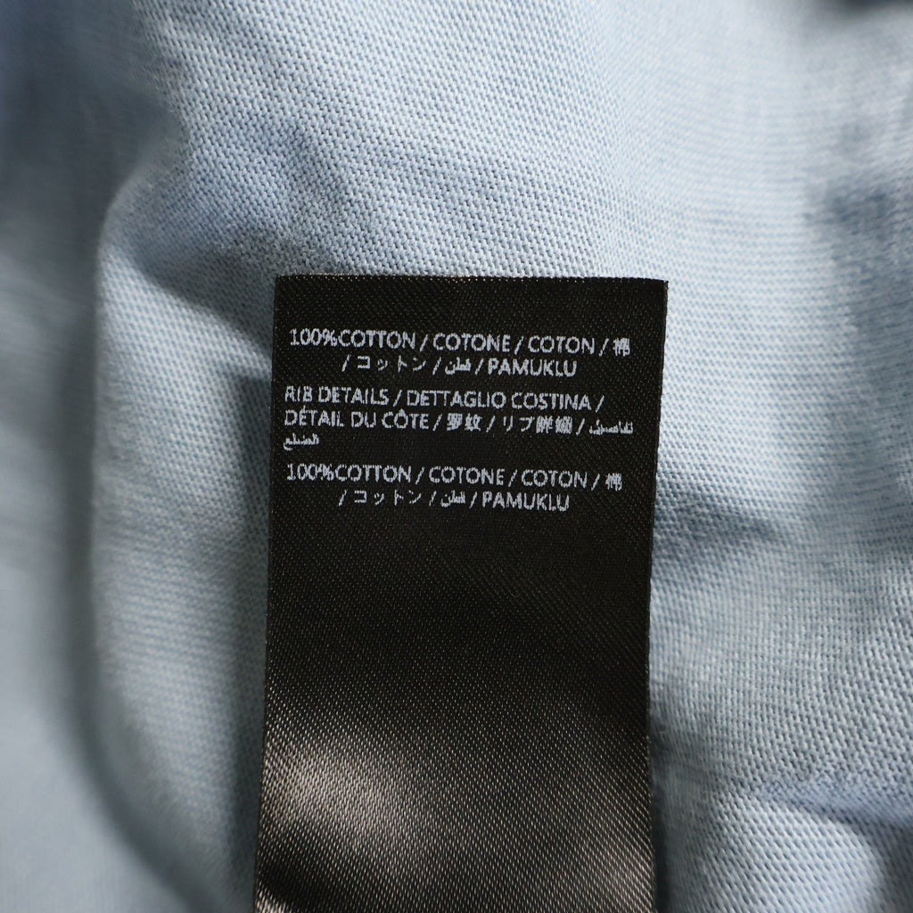 AMIRI(アミリ) Bandana Bleach Patch T-Shirt バンダナ ロゴ刺繍 半袖Tシャツ カットソー ライトブルー AMJYTE1197 レディース