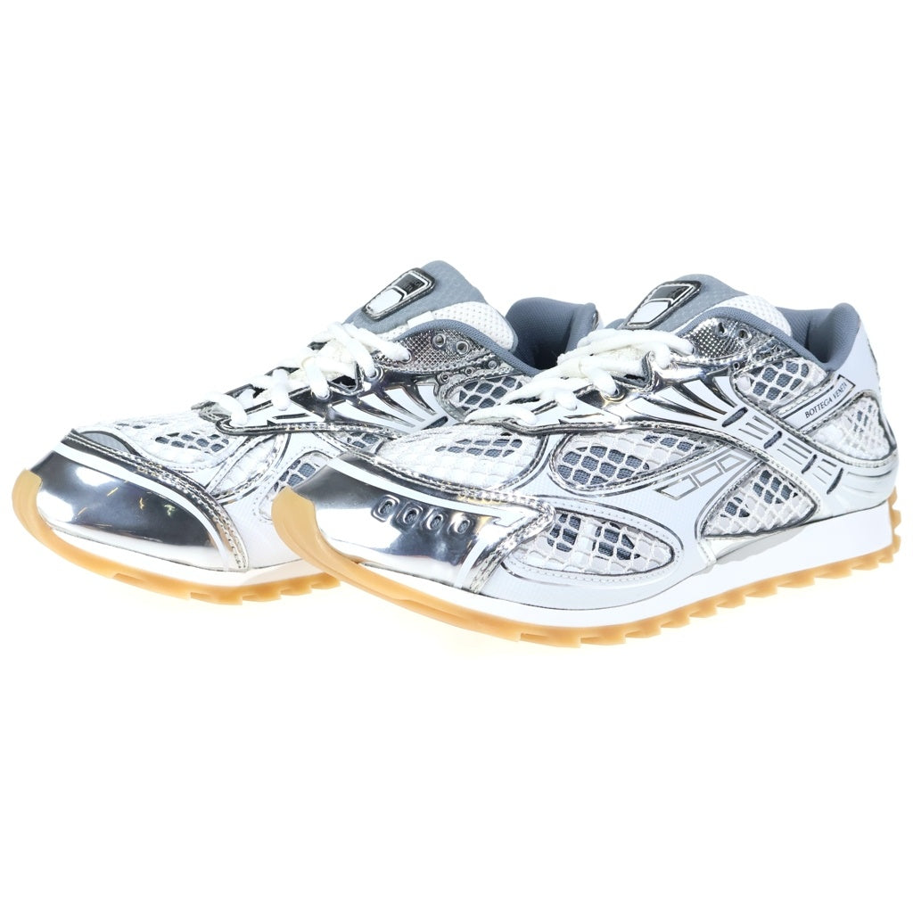 BOTTEGA VENETA(ボッテガヴェネタ) ORBIT オービット ローカットスニーカー シューズ メッシュ シルバー/ホワイト 741357 V2X40