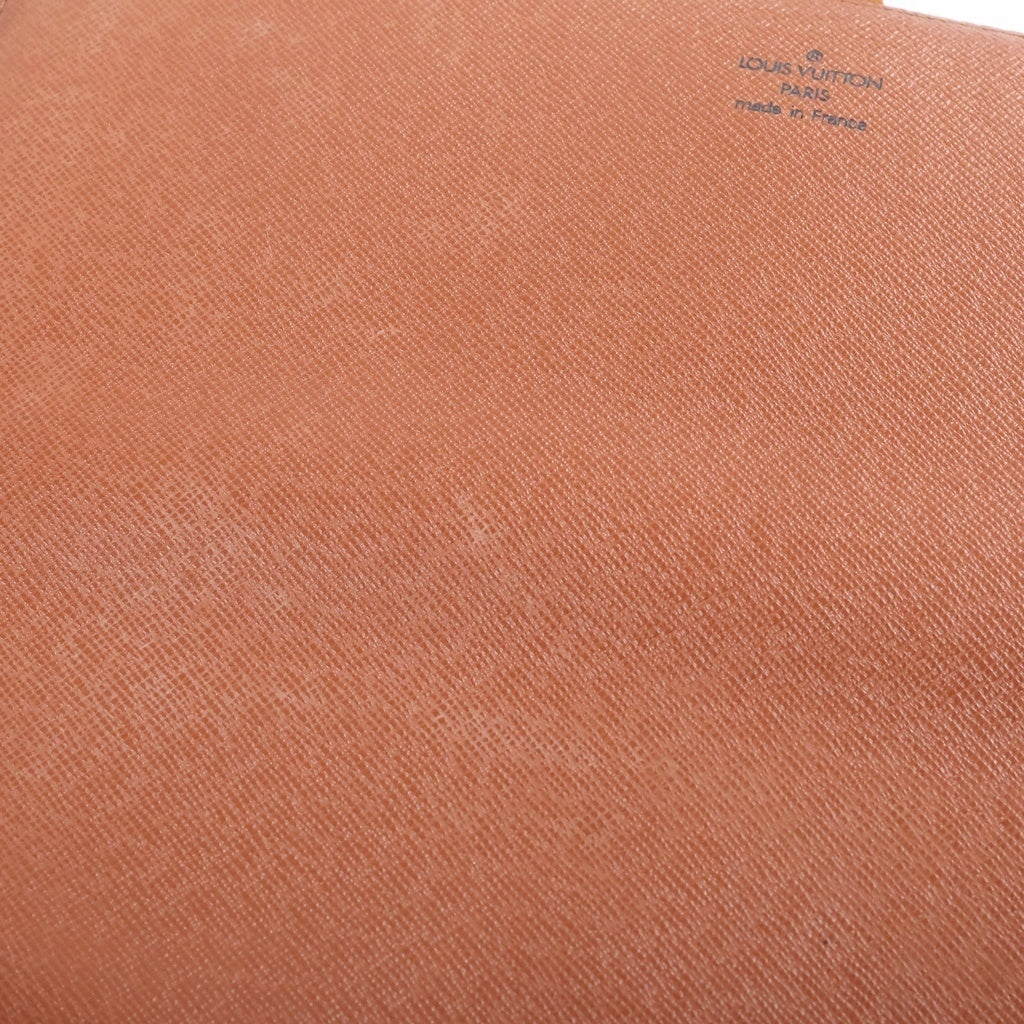 LOUIS VUITTON(ルイヴィトン) モノグラム カルトシエールGM ショルダーバッグ ブラウン レザー×PVC M51252 ゴールド金具 レディース