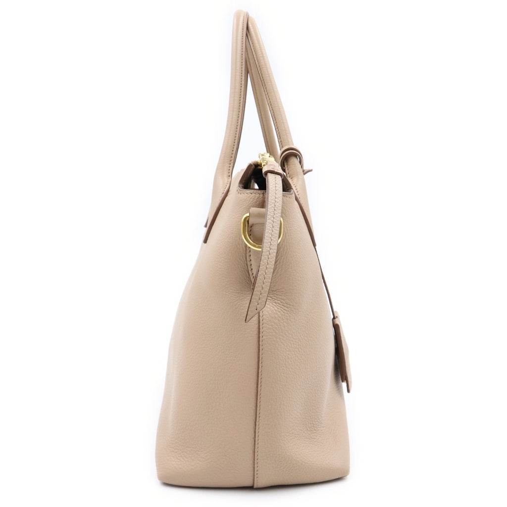 PRADA(プラダ) ヴィッテロダイノ 2WAYショルダーバッグ ハンドバッグ 2WAY ベージュ 1BA157 レディース