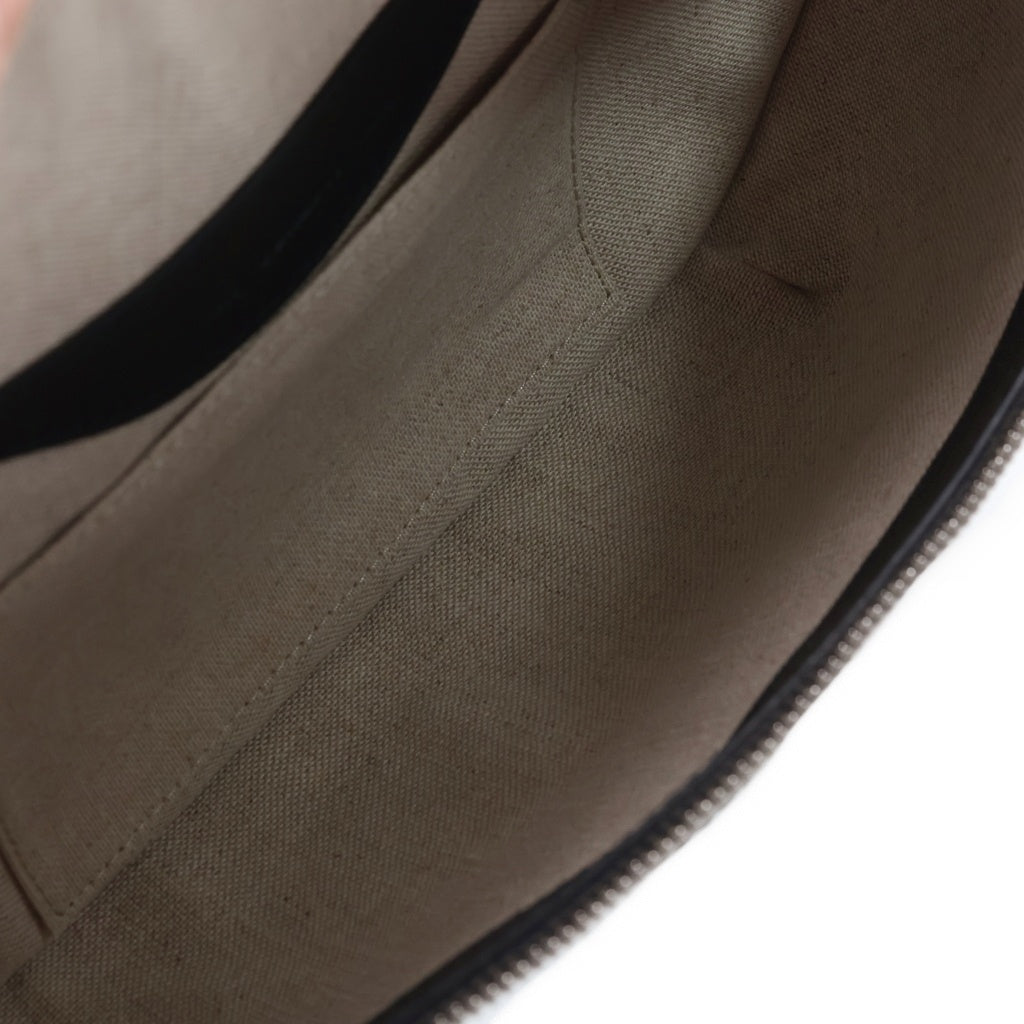 Berluti(ベルルッティ) カリグラフィ ライダー クロスボディバッグ ショルダーバッグ ブラック レザー