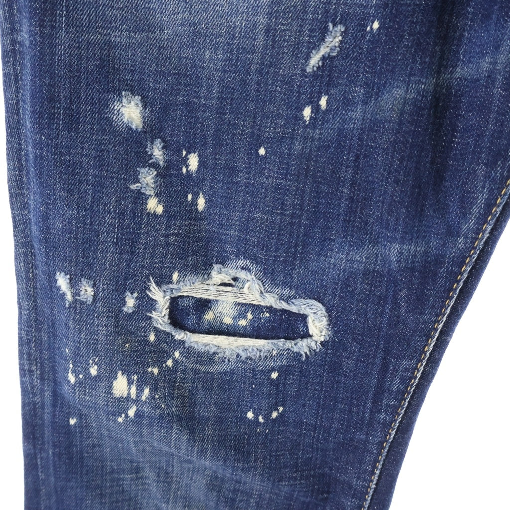 DSQUARED2(ディースクエアード) COOL GUY JEAN デニムパンツ ダメージジーンズ ネイビー S74LB1233