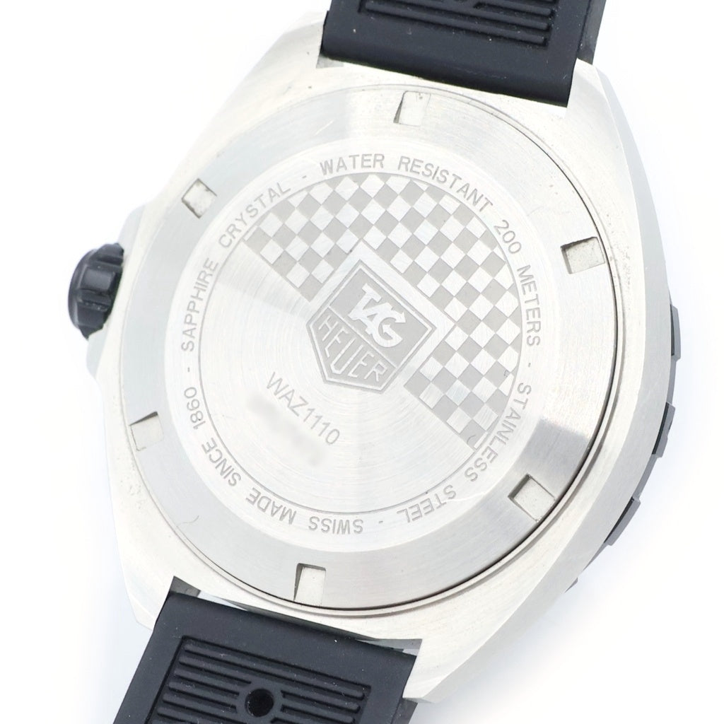 TAG HEUER(タグホイヤー) フォーミュラ1 デイト 黒文字盤 SS/QZ ステンレス クォーツ 電池式 腕時計 WAZ1110