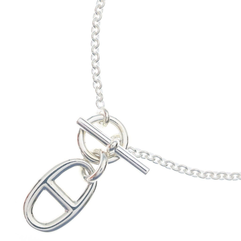 HERMES(エルメス) シェーヌダンクル アミュレット チェーンネックレス シルバー SV925 レディース