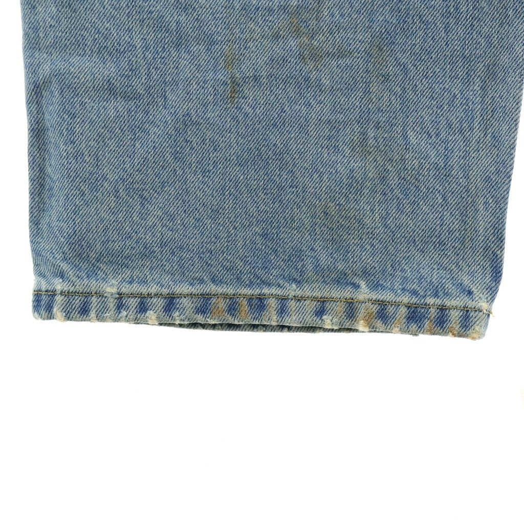Maison Martin Margiela(メゾンマルタンマルジェラ) 2022ss Mud Wash Denim Jeans マッドウォッシュ デニムジーンズ ライトブルー レディース