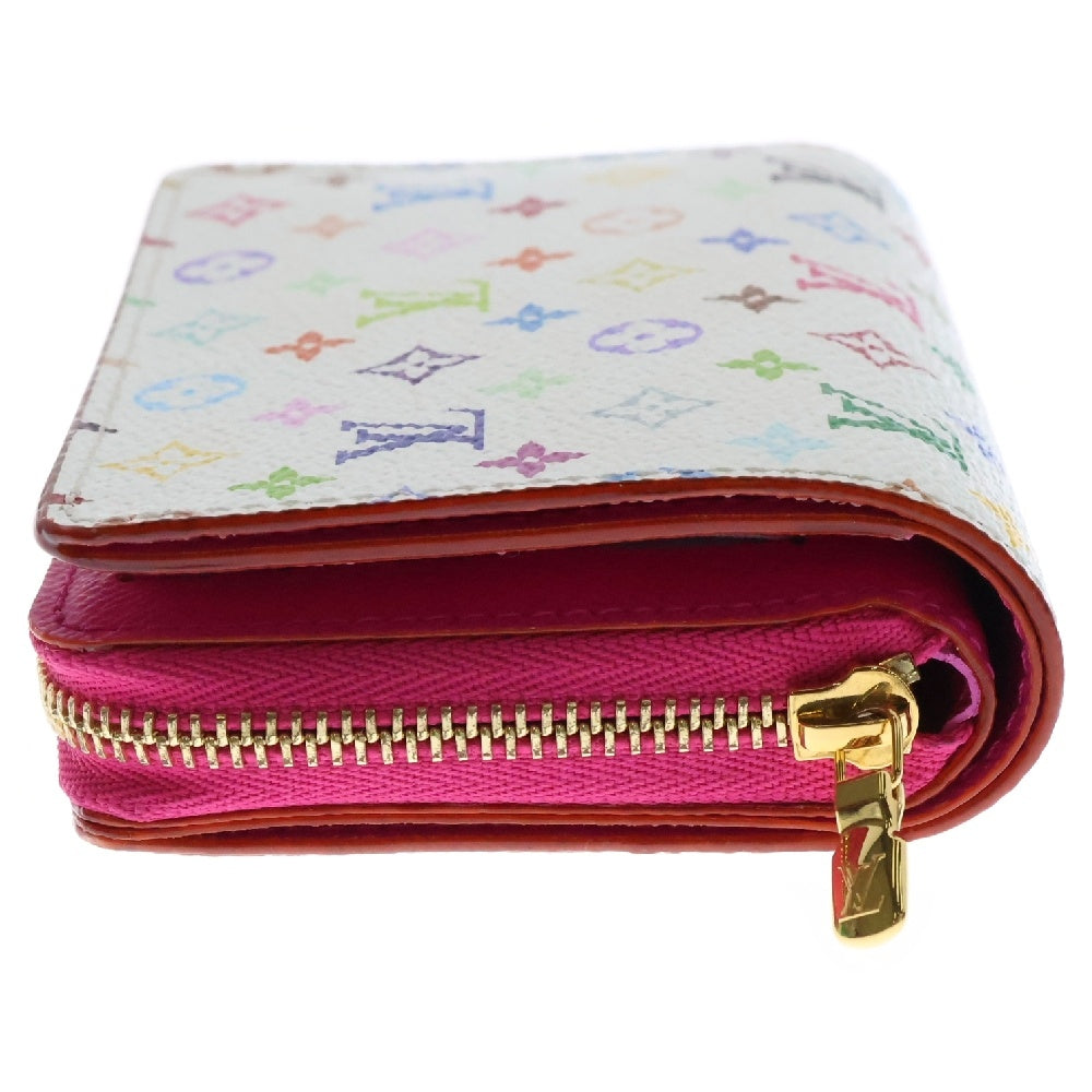 LOUIS VUITTON(ルイヴィトン) モノグラム ポルトフォイユルー レザーコンパクトウォレット 2つ折り財布 マルチ M14093