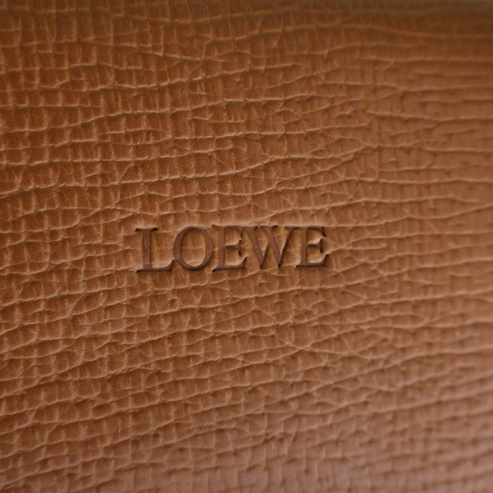 LOEWE(ロエベ) バルセロナ ハンドバッグ ミニバッグ ブラウン ベージュ レザー