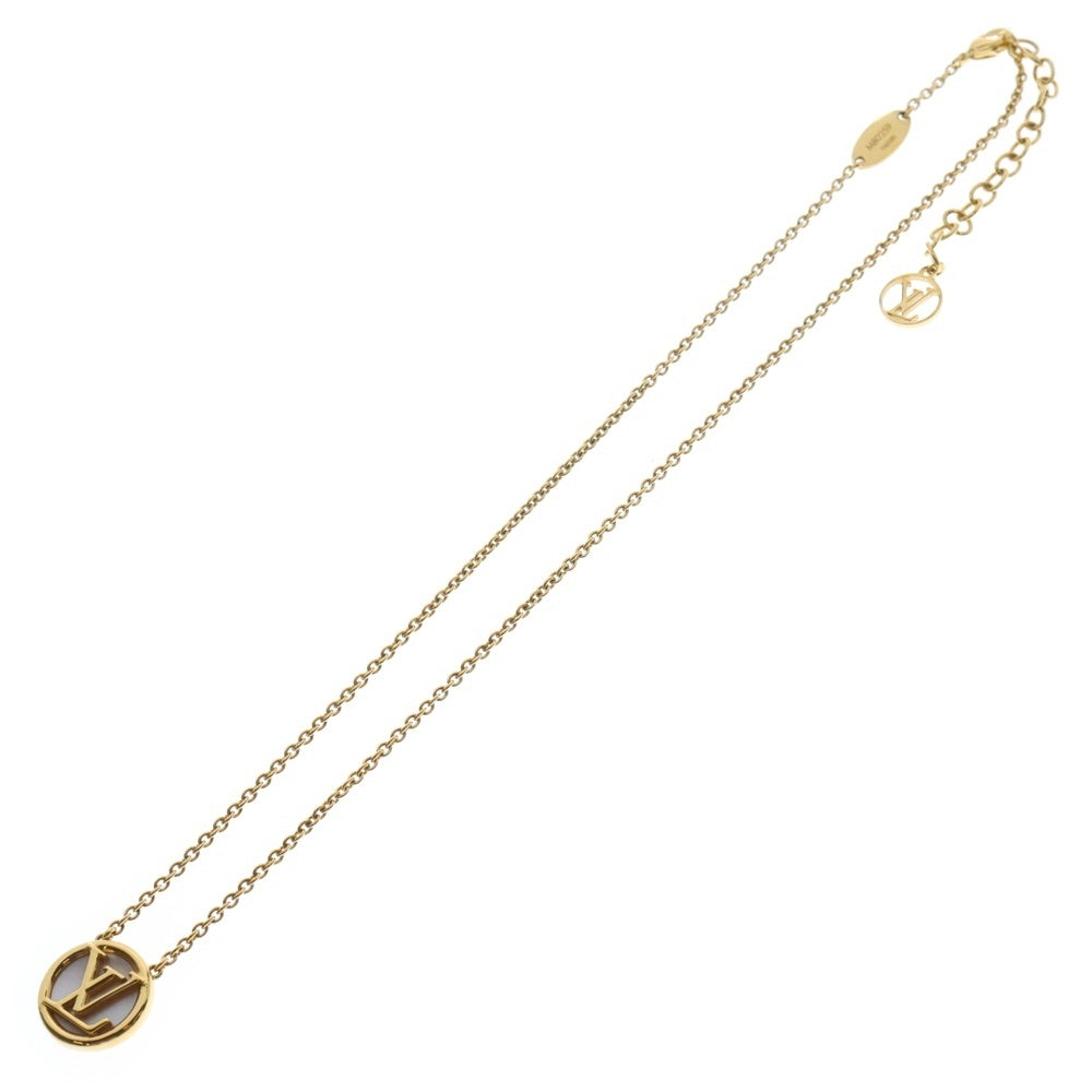 LOUIS VUITTON(ルイヴィトン) コリエ L TO V ネックレス ゴールド GP アクセサリー M80259