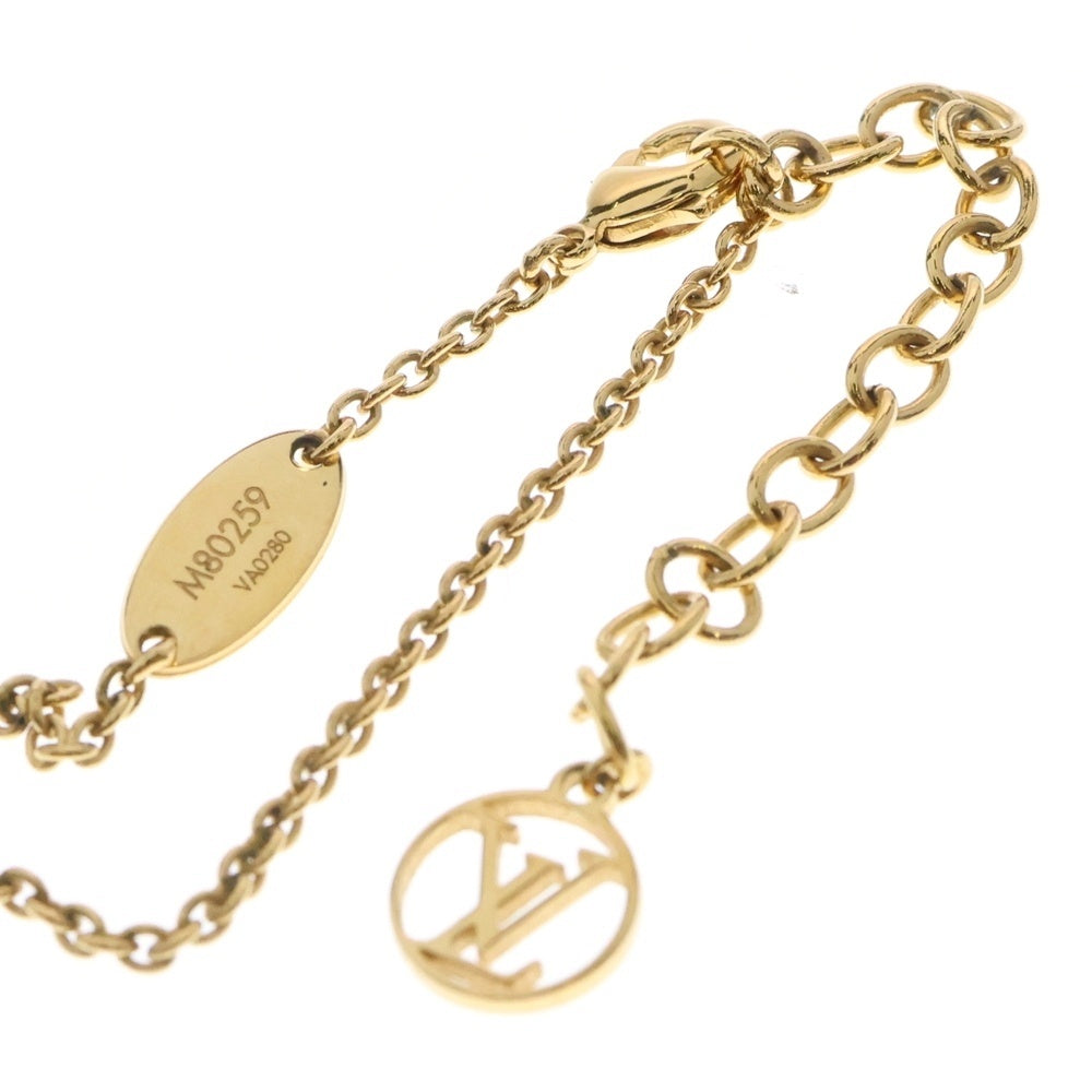 LOUIS VUITTON(ルイヴィトン) コリエ L TO V ネックレス ゴールド GP アクセサリー M80259