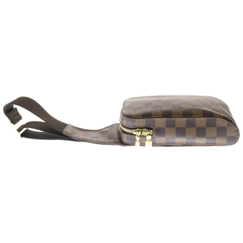 LOUIS VUITTON(ルイヴィトン) ダミエ ジェロニモス ウエストバッグ ショルダーバッグ ブラウン PVCレザー N51994