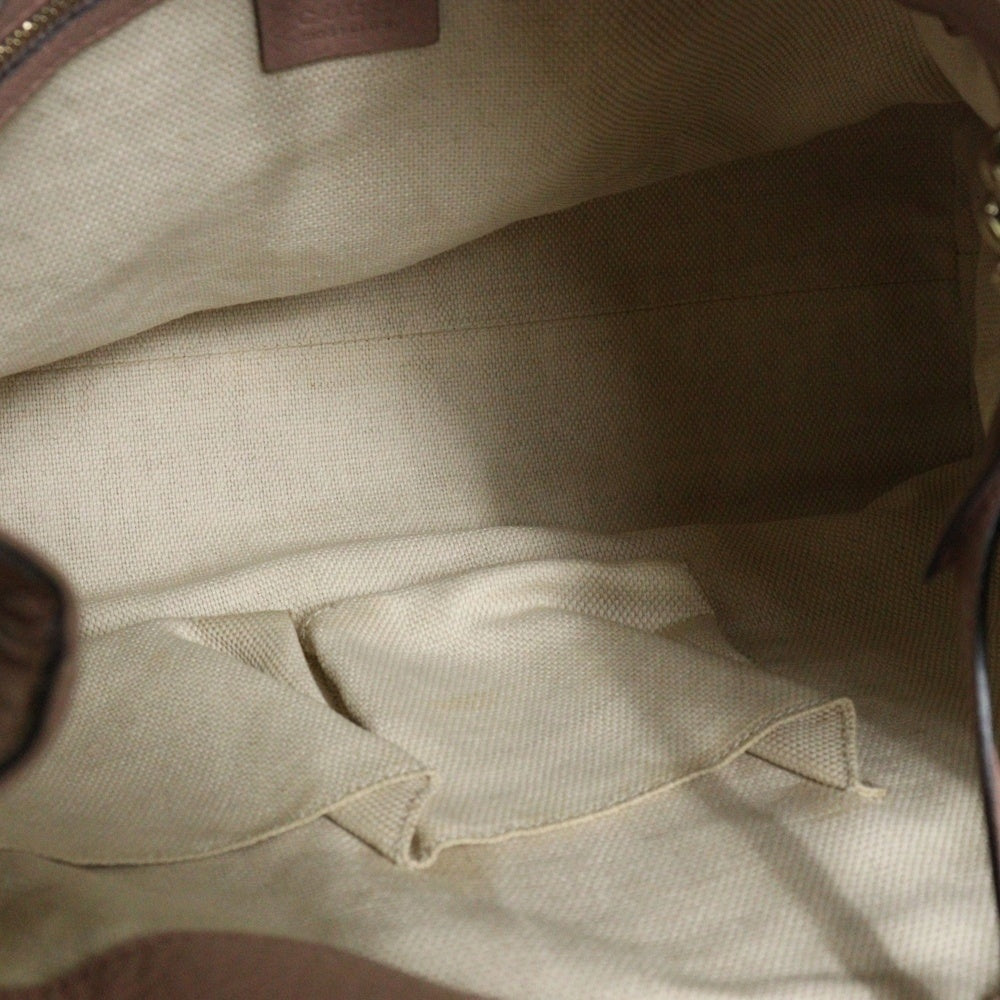 GUCCI(グッチ) ソーホー インターロッキングG 2WAYハンドバッグ チェーンバッグ ショルダーバッグ ゴールド金具 ピンク レザー 308982