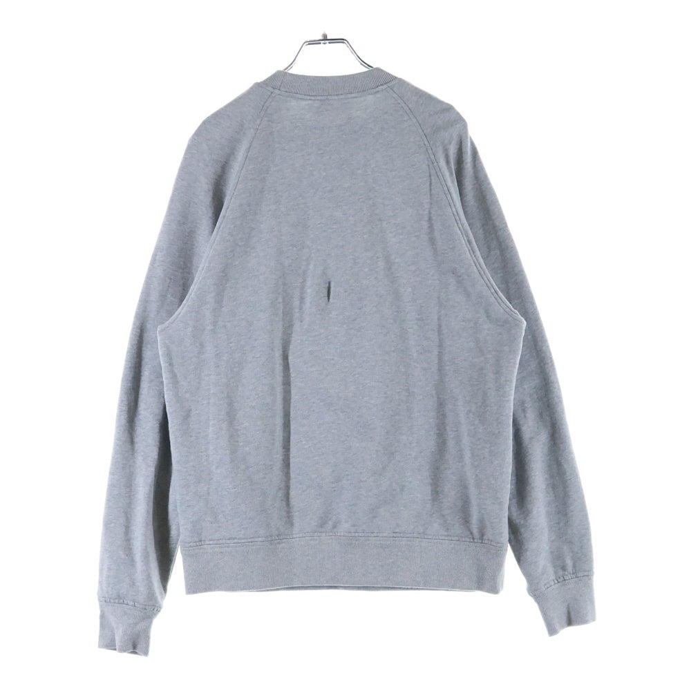 PRADA(プラダ) トライアングルロゴ 長袖 スウェット トレーナー グレー コットン S 134668