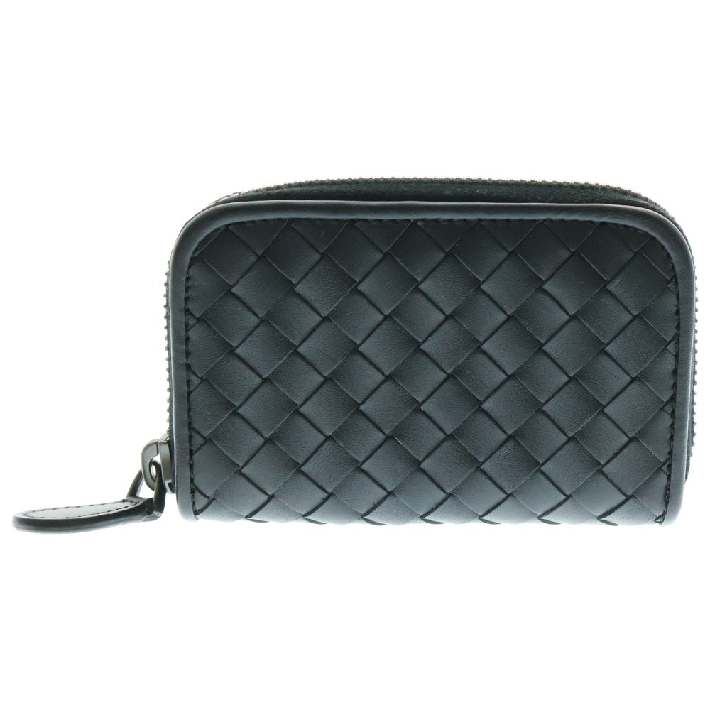 BOTTEGA VENETA(ボッテガヴェネタ) イントレチャート コインケース 財布 ブラック レザー