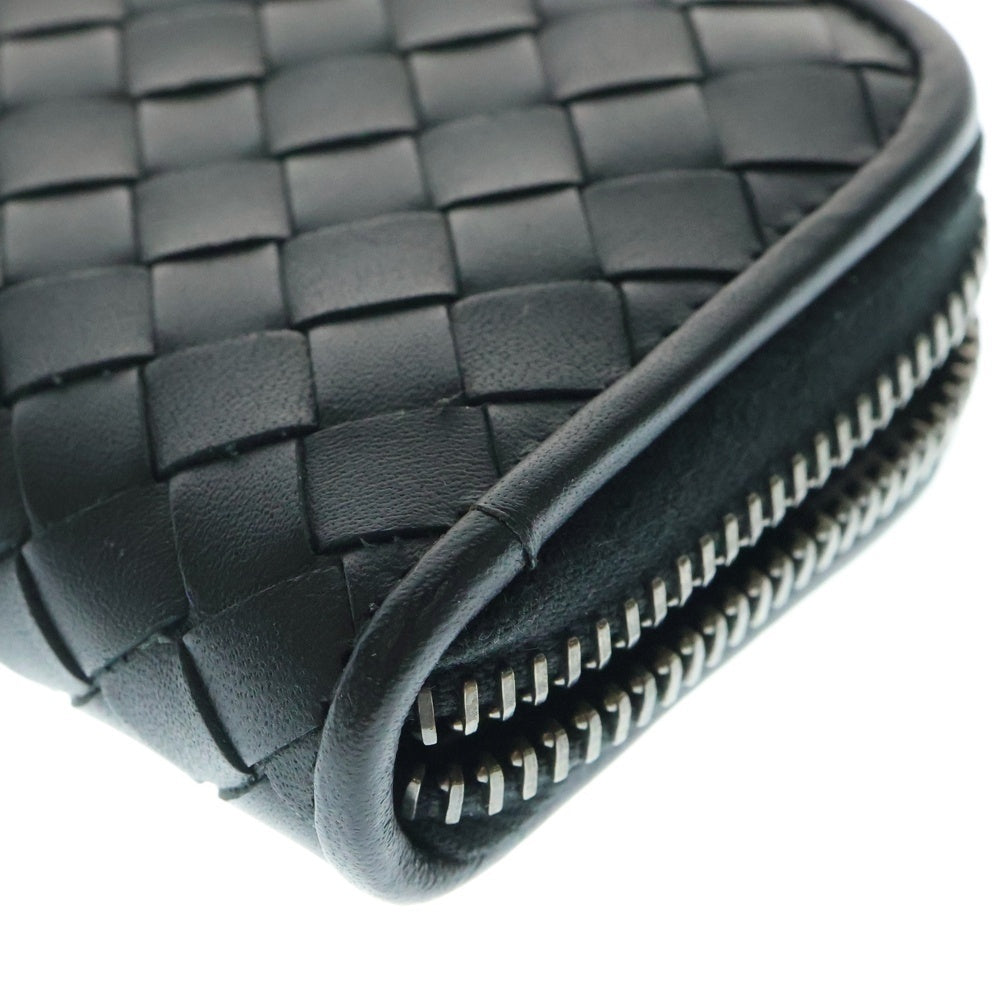 BOTTEGA VENETA(ボッテガヴェネタ) イントレチャート コインケース 財布 ブラック レザー