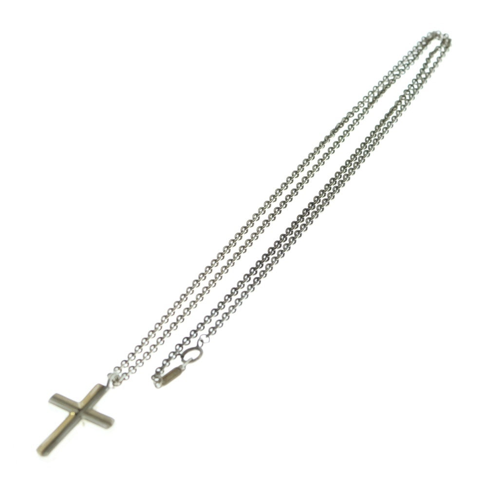 TIFFANY&Co(ティファニー) ロザリオクロス 十字架ネックレス ペンダント チェーン シルバー SV925 10.7g