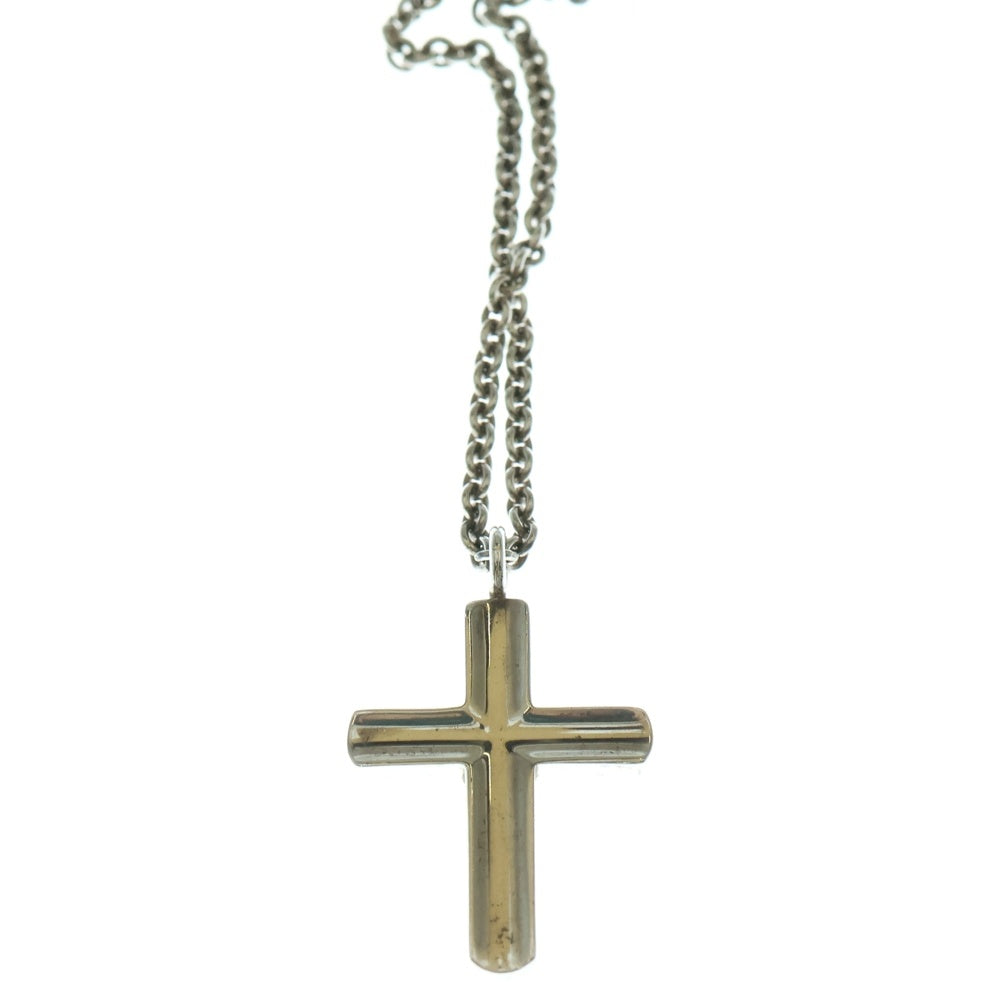 TIFFANY&Co(ティファニー) ロザリオクロス 十字架ネックレス ペンダント チェーン シルバー SV925 10.7g