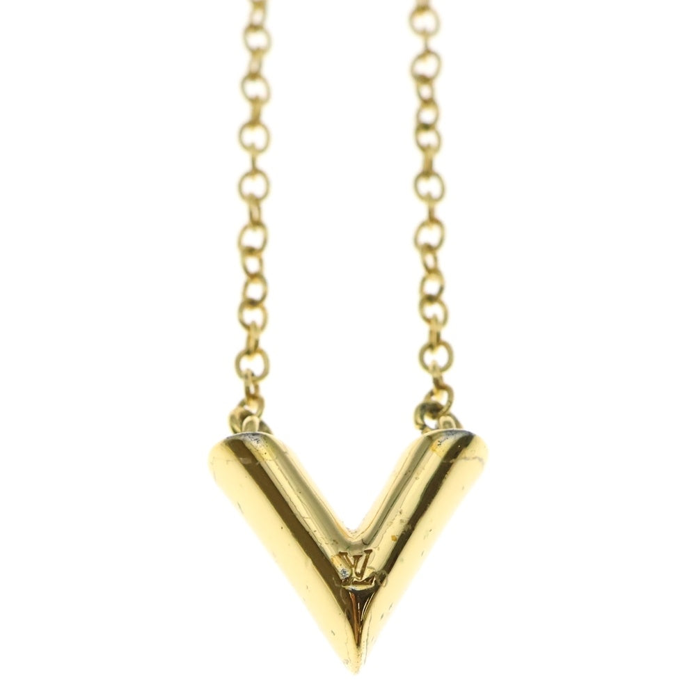 LOUIS VUITTON(ルイヴィトン) エセンシャルV ネックレス GP ゴールド