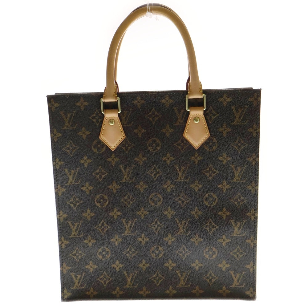 LOUIS VUITTON(ルイヴィトン) モノグラム サックプラPM 2WAY レザーハンドバッグ ショルダーバッグ ブラウン レディース M40806