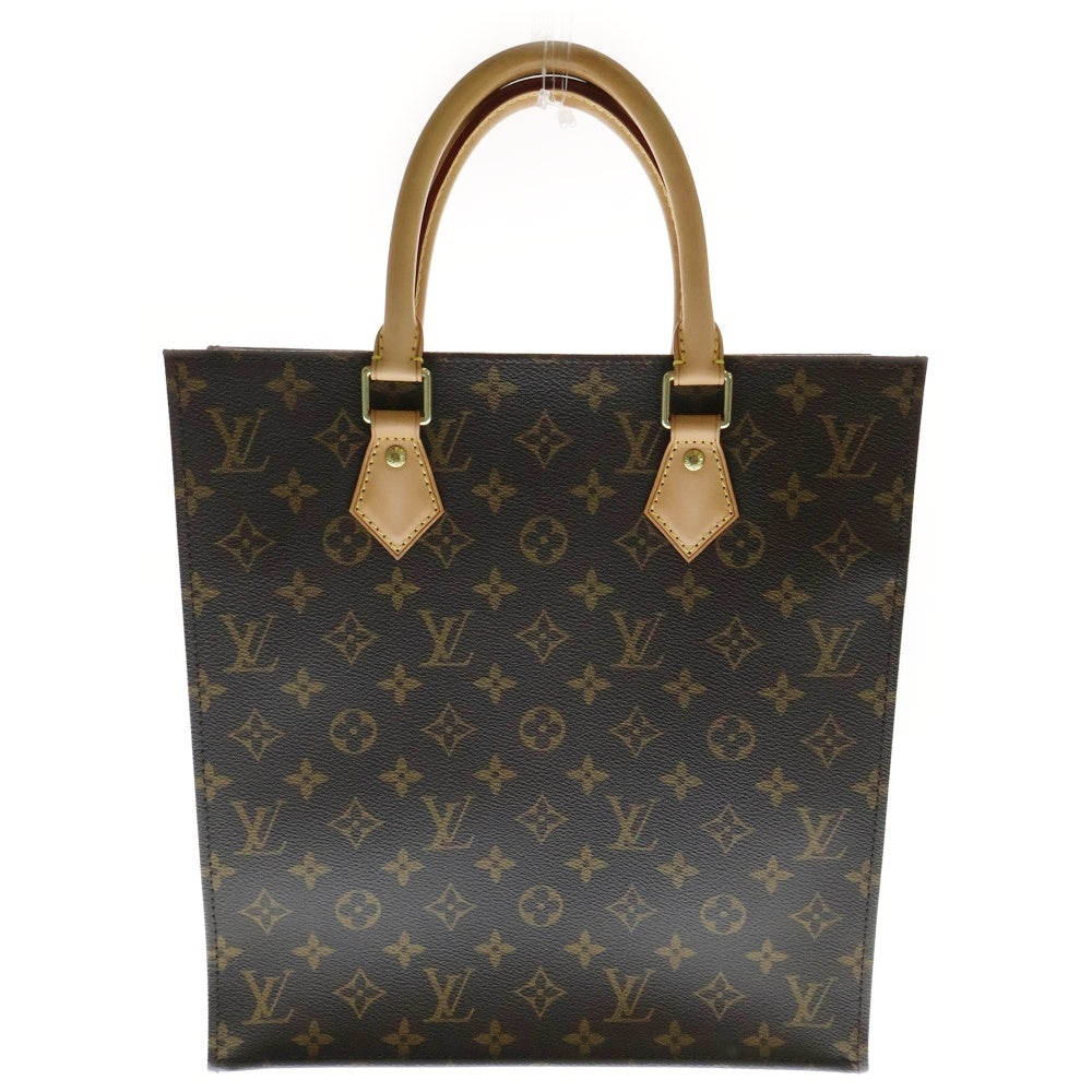 LOUIS VUITTON(ルイヴィトン) モノグラム サックプラPM 2WAY レザーハンドバッグ ショルダーバッグ ブラウン レディース M40806
